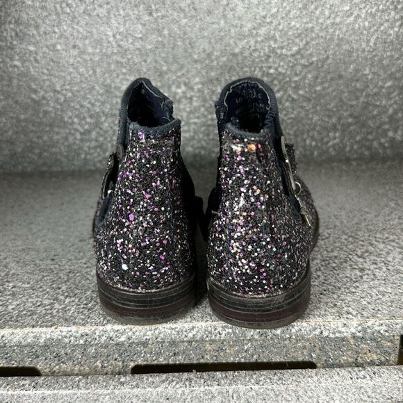 Cupcake Couture Lil Dazzle Sparkle Ankle Boots Toddler Size 6 - Picture 4 of 7